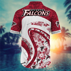 Atlanta Falcons Floral Casual Shirt