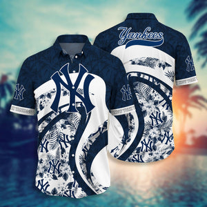 New York Yankees Floral Casual Shirt – SportsDexter
