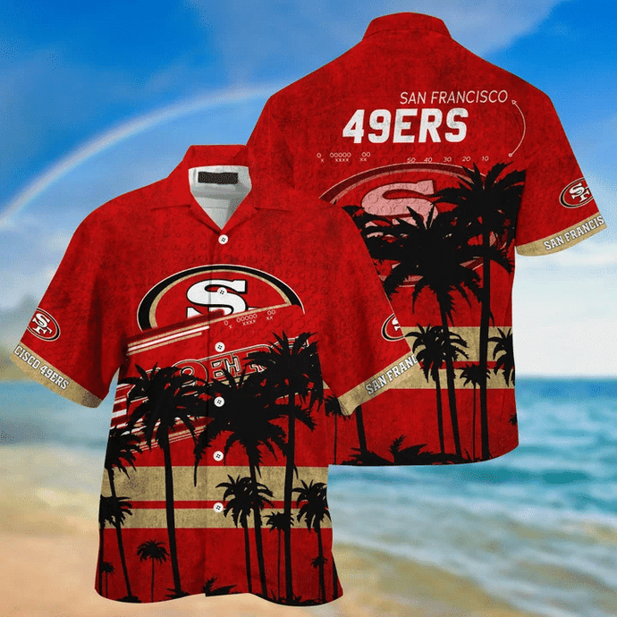 San Francisco 49ers Hawaiian Shirt