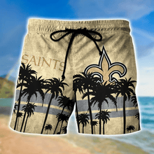 Load image into Gallery viewer, New Orleans Saints Hawaiian Shorts