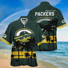 Load image into Gallery viewer, Green Bay Packers Hawaiian Shirt