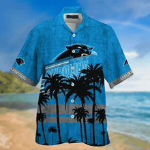 Load image into Gallery viewer, Carolina Panthers Hawaiian Shirt