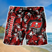 Load image into Gallery viewer, Tampa Bay Buccaneers Coolest Hawaiian Shorts
