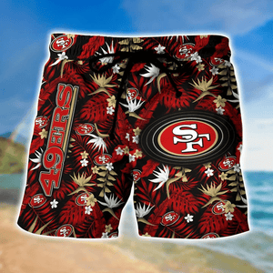 San Francisco 49ers Coolest Hawaiian Shorts
