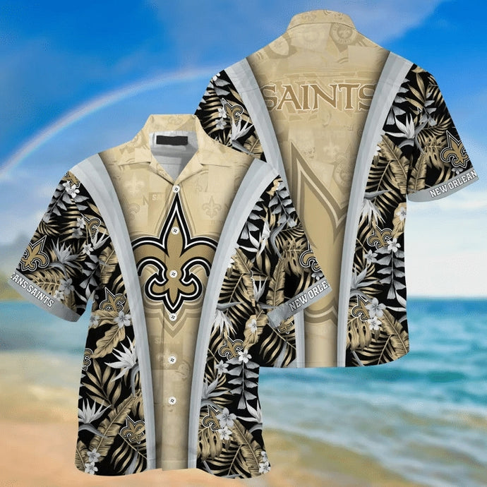 New Orleans Saints Coolest Hawaiian Shirt