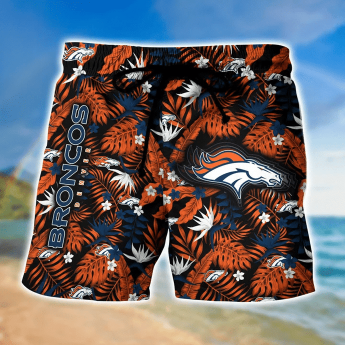 Denver Broncos Coolest Hawaiian Shorts