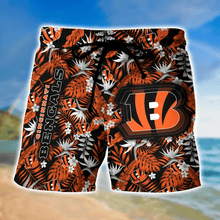 Load image into Gallery viewer, Cincinnati Bengals Coolest Hawaiian Shorts