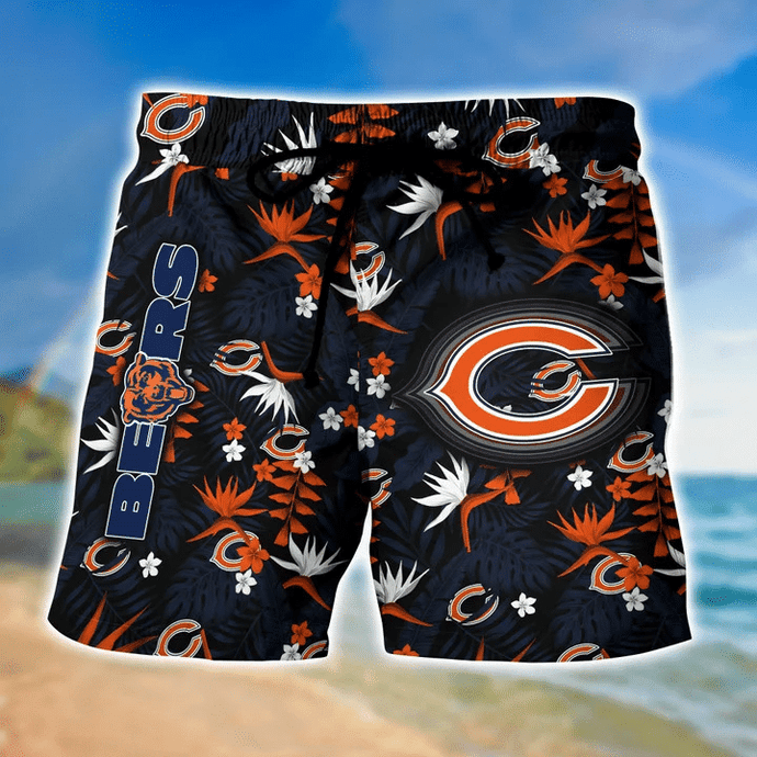 Chicago Bears Coolest Hawaiian Shorts