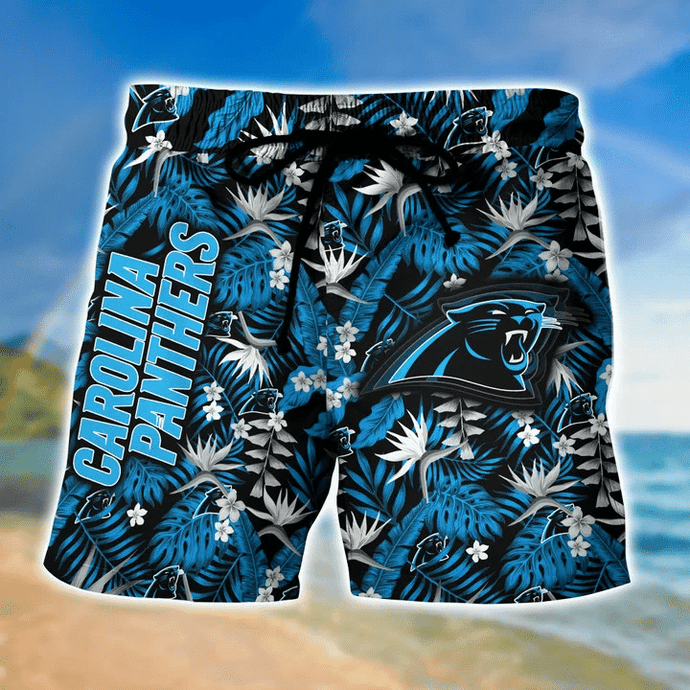 Carolina Panthers Coolest Hawaiian Shorts