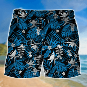 Carolina Panthers Coolest Hawaiian Shorts