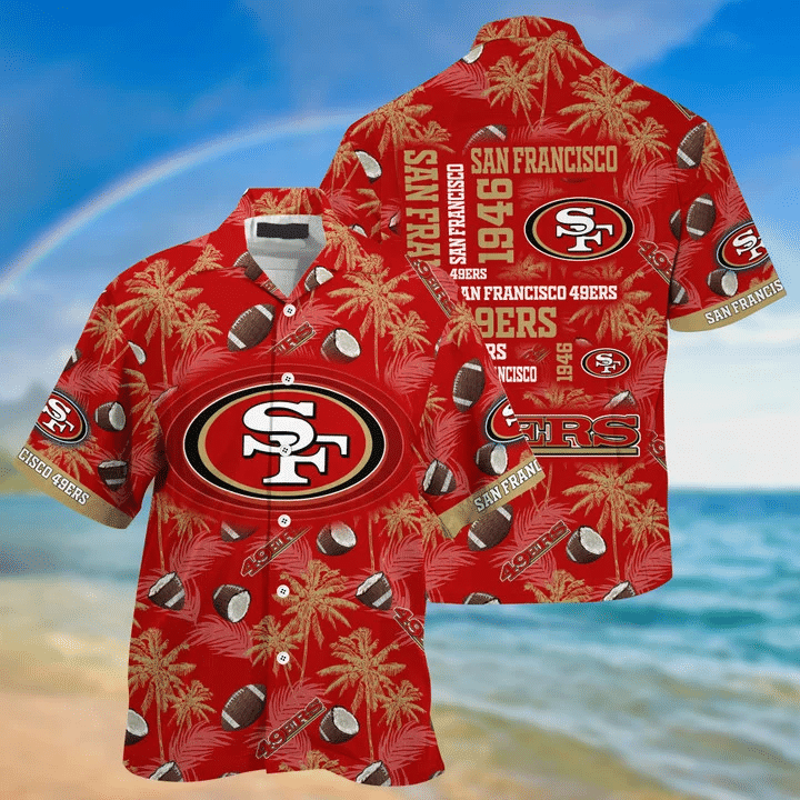 San Francisco 49ers Ultra Cool Hawaiian Shirt