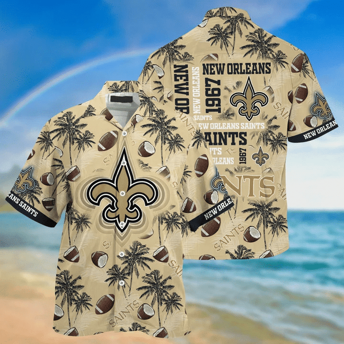 New Orleans Saints Ultra Cool Hawaiian Shirt