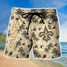 Load image into Gallery viewer, New Orleans Saints Ultra Cool Hawaiian Shorts