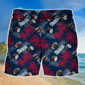 New England Patriots Ultra Cool Hawaiian Shorts