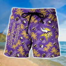 Load image into Gallery viewer, Minnesota Vikings Ultra Cool Hawaiian Shorts