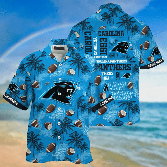 Carolina Panthers Ultra Cool Hawaiian Shirt