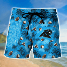 Load image into Gallery viewer, Carolina Panthers Ultra Cool Hawaiian Shorts