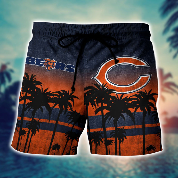 Chicago Bears Hawaiian Shorts