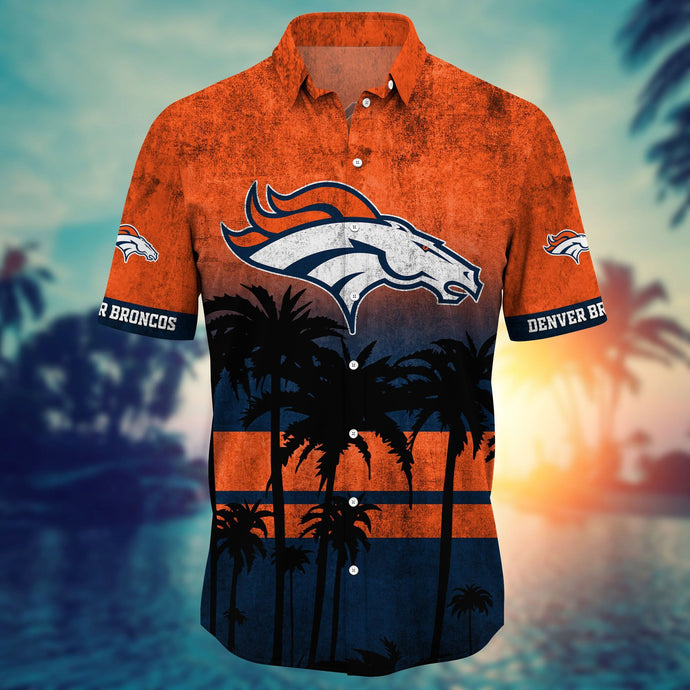 Denver Broncos Hawaiian Shirt