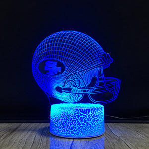 San Francisco 49ers 3D Illusion LED Lamp 1