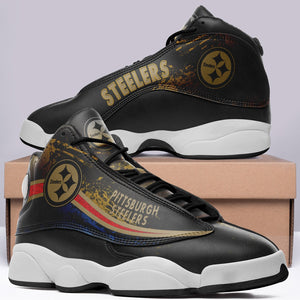 Pittsburgh Steelers Casual Air Jordon Sneaker Shoes