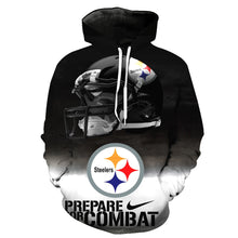 Load image into Gallery viewer, Pittsburgh Steelers 3D Hoodie