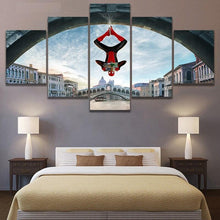 Load image into Gallery viewer, Spiderman Upside Down Wall Art Canvas