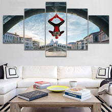Load image into Gallery viewer, Spiderman Upside Down Wall Art Canvas