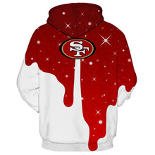 Load image into Gallery viewer, San Francisco 49ers 3D Hoodie