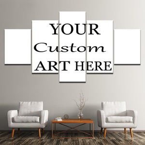 5 Pieces Customized Paintings Canvas