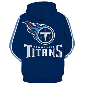 Tennessee Titans Helmet Casual Hoodie