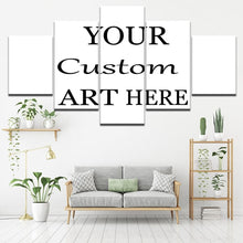Load image into Gallery viewer, 5 Pieces Customized Paintings Canvas