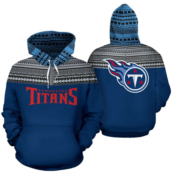 Tennessee Titans Casual 3D Hoodie