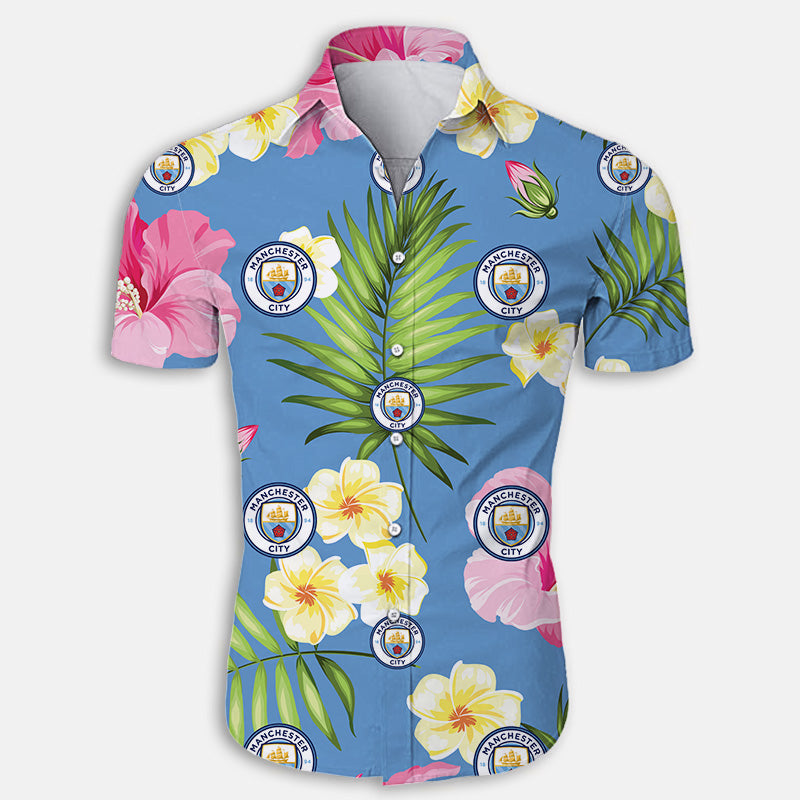 Manchester City FC Summer Floral Shirt