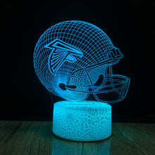 Load image into Gallery viewer, Atlanta Falcons 3D Illusion LED Lamp 1