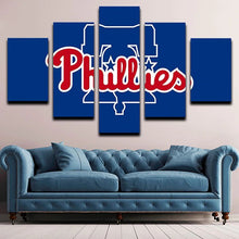 Load image into Gallery viewer, Philadelphia Phillies Wall Canvas