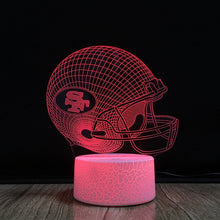 Load image into Gallery viewer, San Francisco 49ers 3D Illusion LED Lamp 1