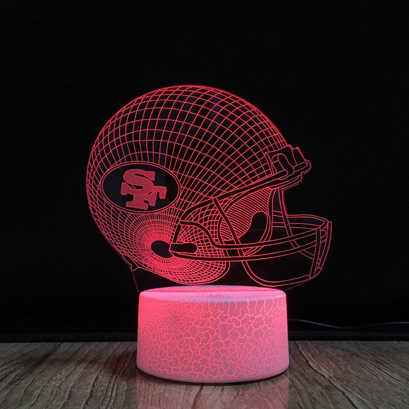 San Francisco 49ers 3D Illusion LED Lamp 1