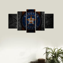 Load image into Gallery viewer, Houston Astros Rock Style Canvas