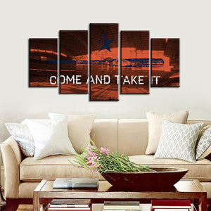 Houston Astros Come and Take It Canvas