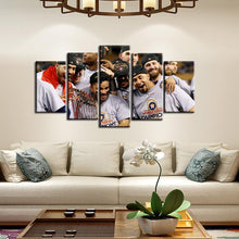Load image into Gallery viewer, Houston Astros Champions Celebration 5 Pieces Wall Painting Canvas