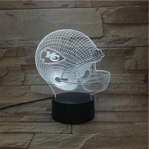 Kansas City Chiefs 3D Illusion LED Lamp 1