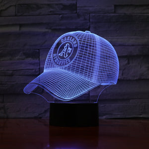 Oakland Athletics 3D Illusion LED Lamp