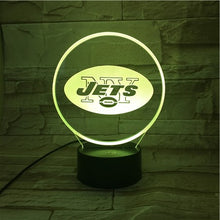 Load image into Gallery viewer, New York Jets 3D LED Lamp