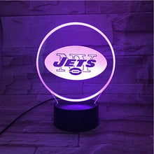 Load image into Gallery viewer, New York Jets 3D LED Lamp