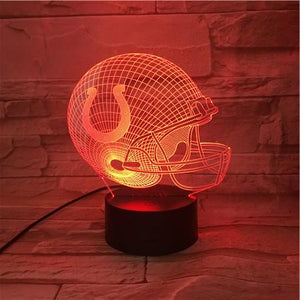 Indianapolis Colts 3D Illusion LED Lamp
