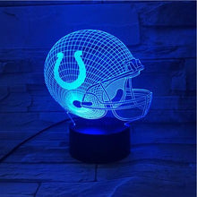 Load image into Gallery viewer, Indianapolis Colts 3D Illusion LED Lamp