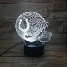 Load image into Gallery viewer, Indianapolis Colts 3D Illusion LED Lamp