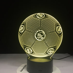 AFC Ajax 3D Illusion LED Lamp