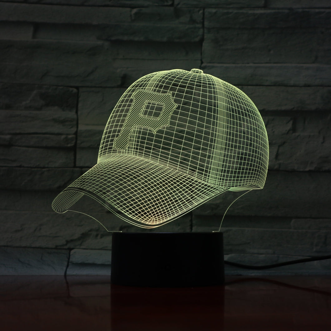 Pittsburgh Pirates 3D Illusion LED Lamp